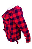 Fashion Casual Sexy Plaid Cotton-Padded Jacket Cotton Coat YMT6188