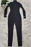Sexy Polyester Long Sleeve Unitard Jumpsuit YZ3130