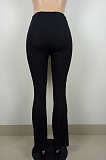 Casual Simplee Mid Waist Wide Leg Pants LS6398