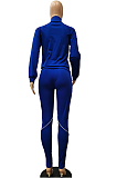 Casual Sporty Long Sleeve Stand Collar Long Pants Sets NYF8026