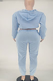 Fashion Casual Long Sleeve Hooded Sport Sets NL6031