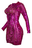 Sexy Club Womenswear Hole Perspective Dress MA6633