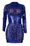 Sexy Club Womenswear Hole Perspective Dress MA6633
