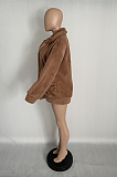 Luxe Elegant Tweed Long Sleeve Lapel Neck Coats XQ1062