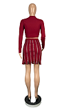 Casual High Waist Zipper Skirts CY1281