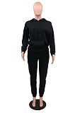 Casual Sporty Long Sleeve Hoodie Thickened Sweater Undercoat Long Pants Sets CCY8814
