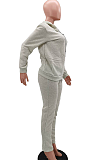 Casual Sporty Long Sleeve Hoodie Sweat Pants Sets TK6126