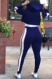 Casual Womenswear Long Sleeve Long Pants Cardigan Temperament Commuting Two-Piece RZ1047