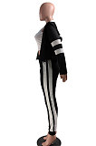 Casual Womenswear Long Sleeve Long Pants Cardigan Temperament Commuting Two-Piece RZ1047