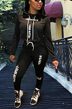 Casual Sporty Long Sleeve Hoodie Long Pants Sets ZZS8334