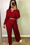 Fashion Women's Slacks In Solid Color Suits AA5210