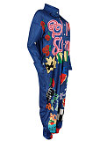 Autumn Winter High-Density Cigoni Long Sleeve Fashion Casual Jumpsuit YYZ747