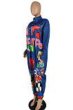 Autumn Winter High-Density Cigoni Long Sleeve Fashion Casual Jumpsuit YYZ747