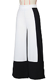 Sexy wide-leg pants fashionable high-waisted collared pants ZS0159