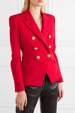 Pure Color Fashion Casual Suit Jacket QZZ9287