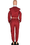 Womenswear Color Matching Two-Piece Autumn Winter Casual Sport Sets TL6174