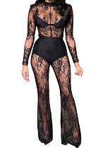 Bud Silk Perspective Sexy Club Jumpsuits MY9801