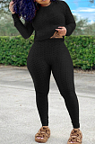 Yoga Pants Sport Two-Piece Set With A Round Neck Hoodie SN390068