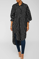 Casual Fashion Shirt Dress SMR9981