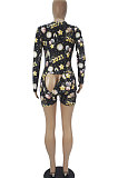 New Year Pattern Shorts At Home Fart fart Pants Jumpsuits SDD9475