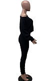 Casual Modest Simplee Batwing Sleeve Off Shoulder Long Pants Sets YYF8139