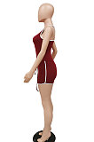 Pure Color Sexy Sportswear Jumpsuits Shorts WMZ2545