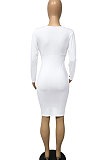 Womenswear Dress Deep V Ruffle Package Buttocks Club Mini Dress WMZ2612