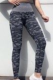 Camouflage Tight Shorts Women Show Thin High Waist Elastic Hip Yoga Pants TX025
