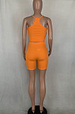 Gallus Vest Shorts Pure Color Sport Shorts Sets R6407