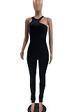Casual Simplee Sexy Pure Color Vest Sets Two-Pieces MF6607