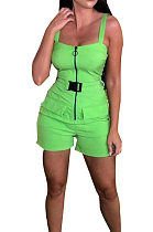 Polyester Fashion Casual Sling Jumpsuits TK6006
