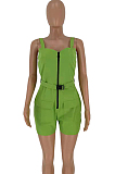 Polyester Fashion Casual Sling Jumpsuits TK6006