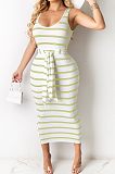 Casual Fashion Sexy Stripe Dresses LYY9286