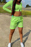 Summer Women Fashion Casual Sport Shorts Sets GLS8125