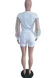 Fashion Casual Net Yarn Sunshade Sleeve Two-Piece BS1258