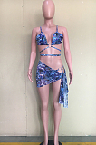 Fashion Polyester Sexy Bikini Swimsuits Three Piece ORY5184
