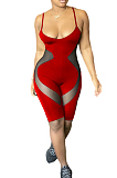 Sexy Casual Sling Prue Color Jumpsuits QL6007