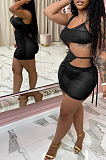 Sexy Net Yarn Lashing Mini Dress MLL163