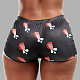 Sexy Tight Casual Lips Letter Printing Shorts HM5450