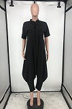 Casual Loose Pure Color Personality Jumpsuits HG101