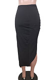 Fashion Black Soft Skirts BLE2272