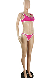 Summer Net Yarn Spliced Bikini Swinsuits E8576