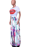 Euramerican Summer Digital Print Skirt ORY5035