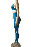 Yoga Sets Sleeveless High Waist Carry Buttock Sport Pants Sets CYC723