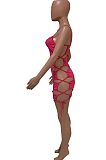 Night Club Sexy Hollow Out Dress Q777