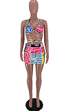 Fashion Print Bind Swimsuits Bikini Two-Piece ARM8260
