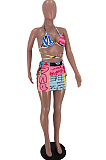Fashion Print Bind Swimsuits Bikini Two-Piece ARM8260