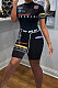Personality Printing Casual Sport Shorts Sets AYW2106