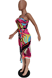 Fashion Sexy Women Cape Skirt Conjoined Two-Piece Wimsuits BBN159