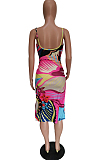 Fashion Sexy Women Cape Skirt Conjoined Two-Piece Wimsuits BBN159